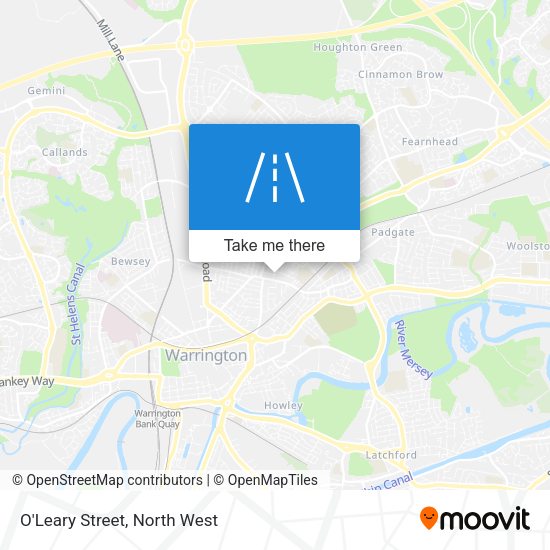 O'Leary Street map