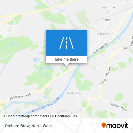 Orchard Brow map