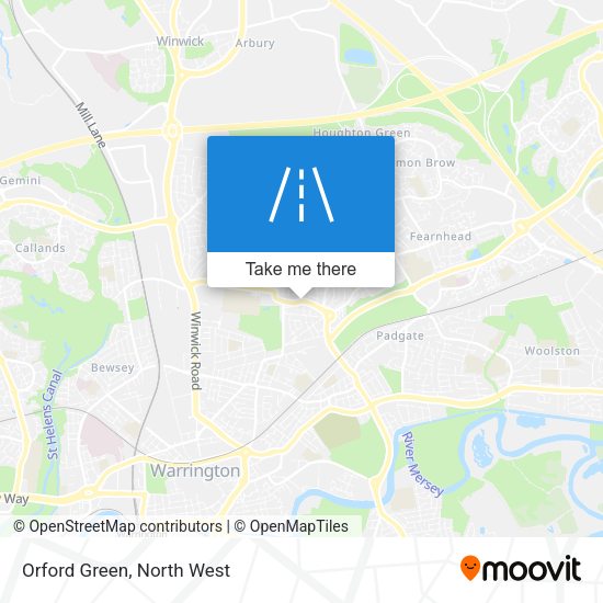Orford Green map