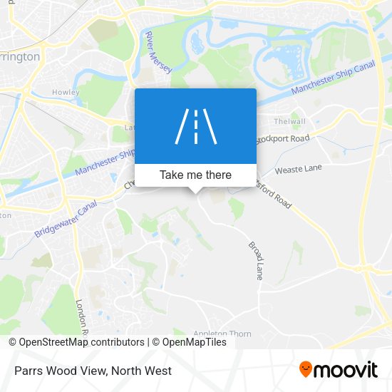 Parrs Wood View map