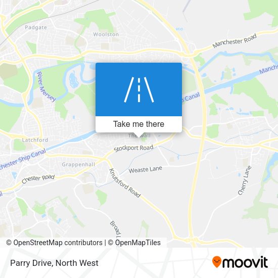 Parry Drive map