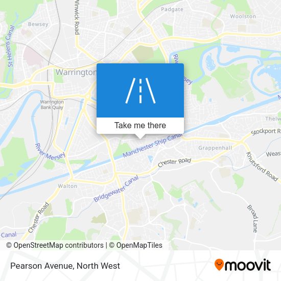 Pearson Avenue map