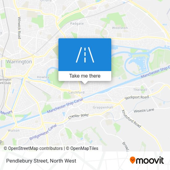 Pendlebury Street map