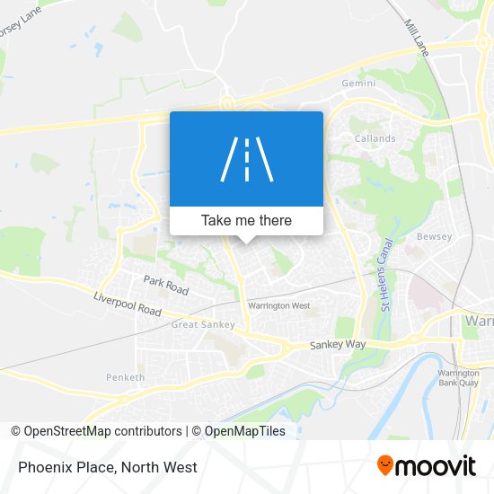 Phoenix Place map