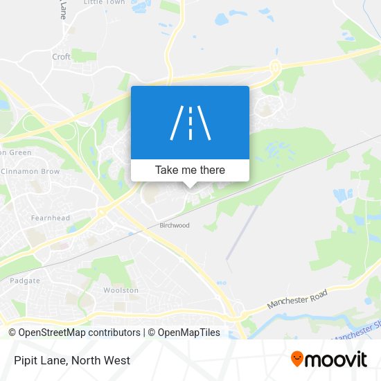 Pipit Lane map
