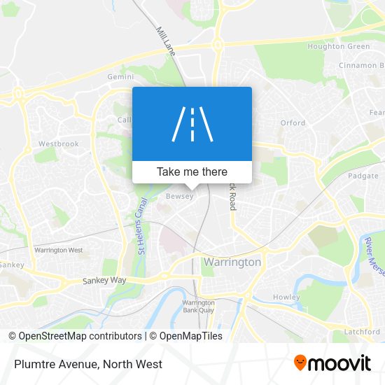 Plumtre Avenue map