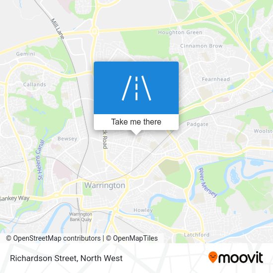 Richardson Street map