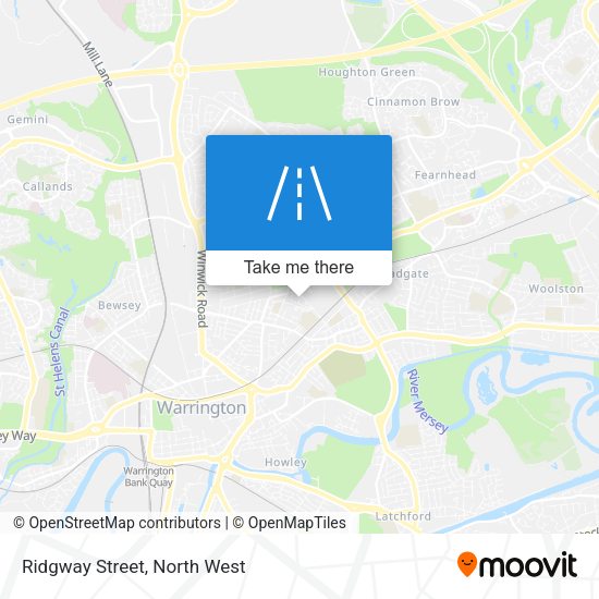 Ridgway Street map