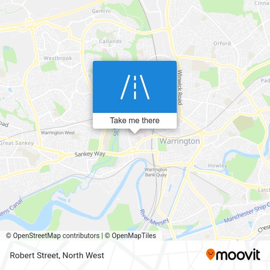 Robert Street map