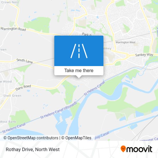 Rothay Drive map