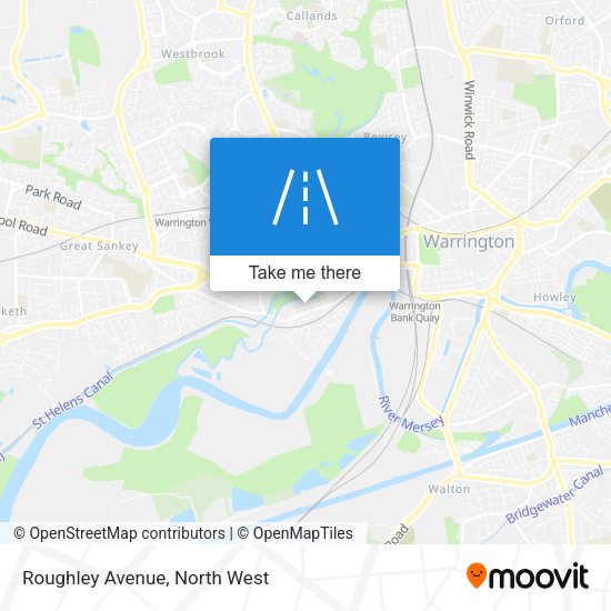 Roughley Avenue map