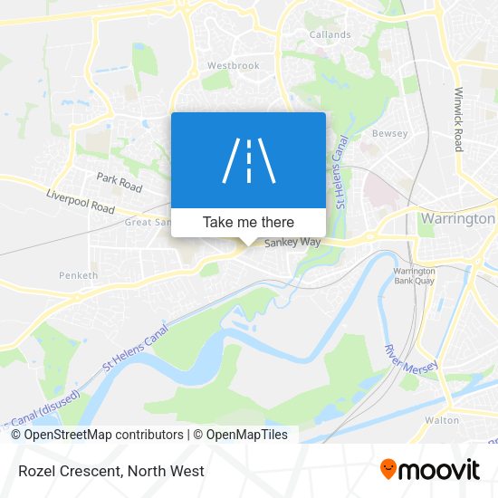 Rozel Crescent map