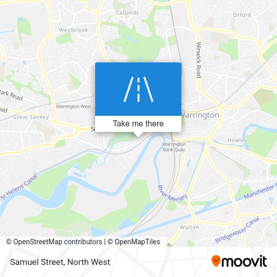 Samuel Street map