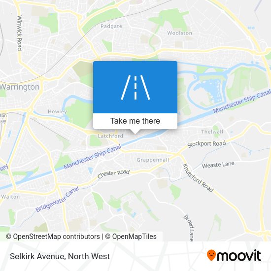 Selkirk Avenue map