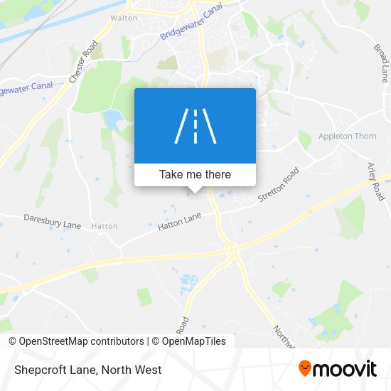 Shepcroft Lane map