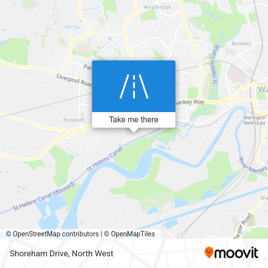Shoreham Drive map