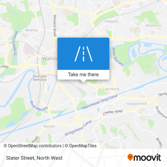 Slater Street map