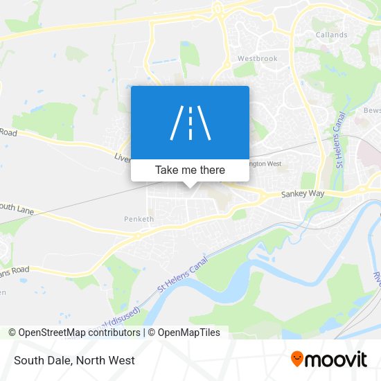 South Dale map