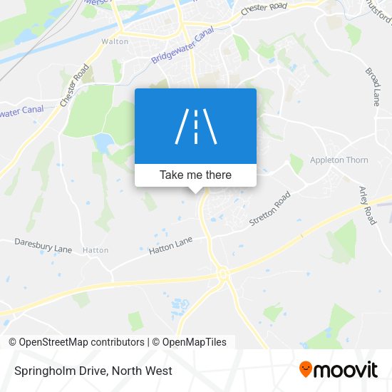 Springholm Drive map