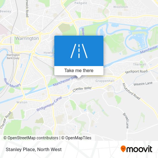 Stanley Place map