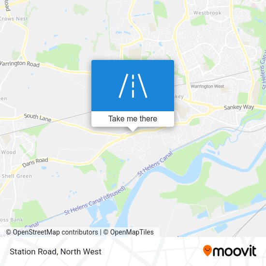 Station Road map