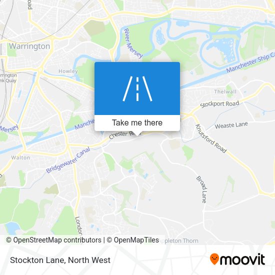 Stockton Lane map