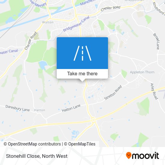 Stonehill Close map
