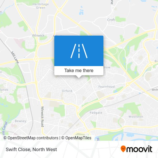 Swift Close map