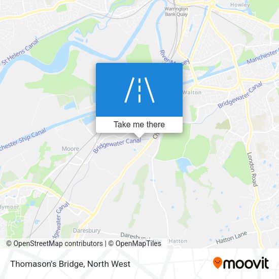 Thomason's Bridge map