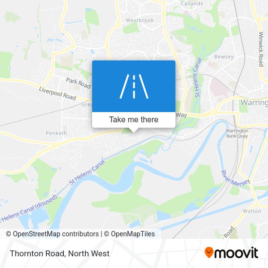 Thornton Road map