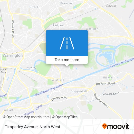 Timperley Avenue map