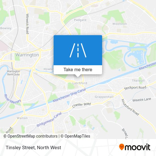 Tinsley Street map