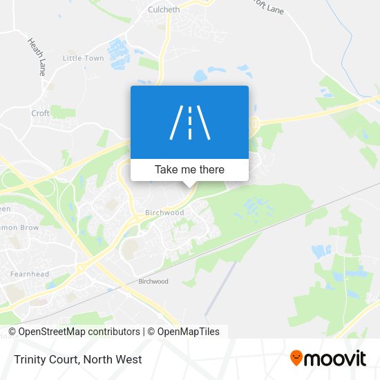 Trinity Court map