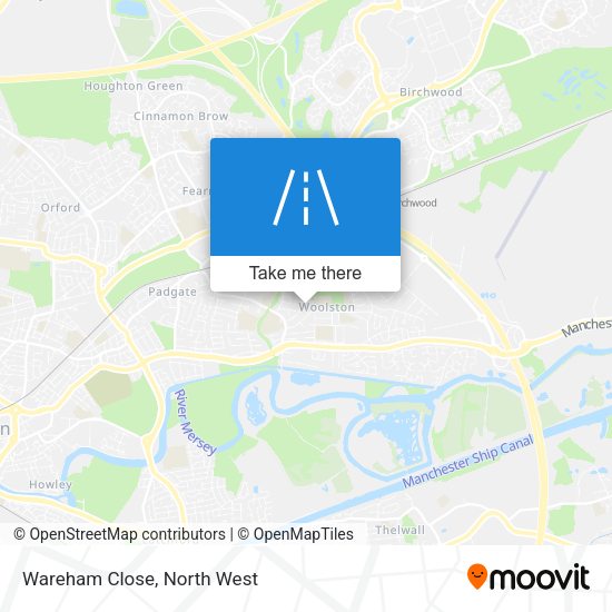 Wareham Close map