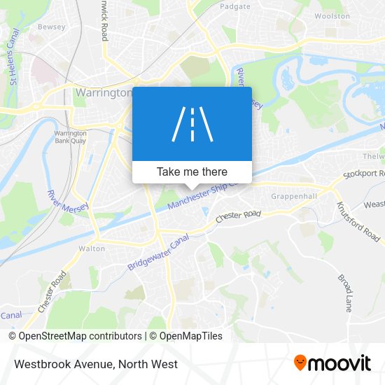 Westbrook Avenue map