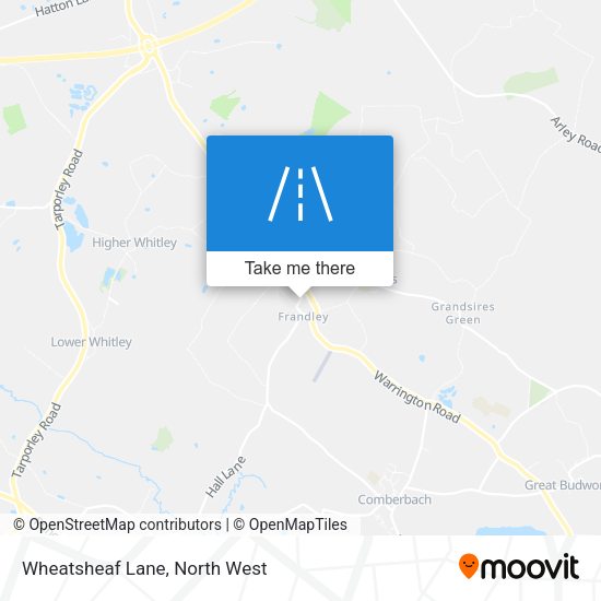 Wheatsheaf Lane map