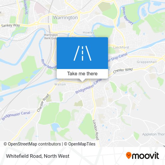 Whitefield Road map