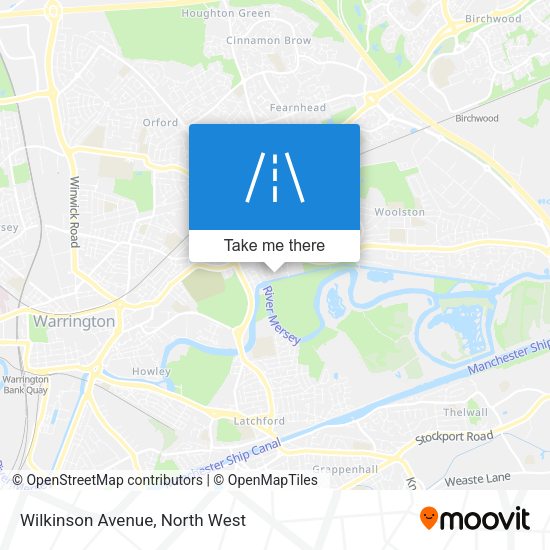 Wilkinson Avenue map