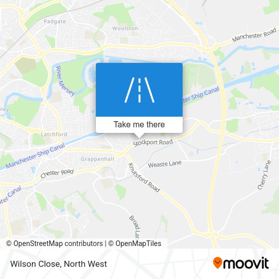Wilson Close map
