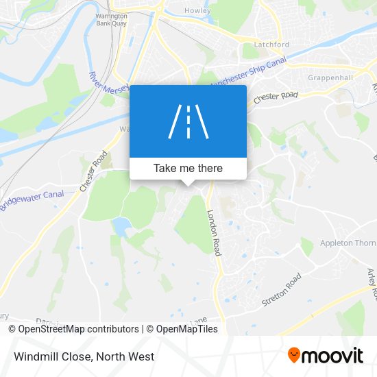 Windmill Close map
