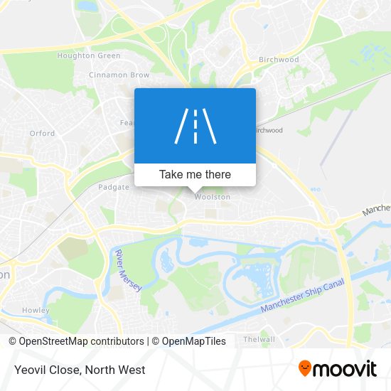 Yeovil Close map