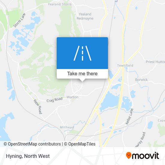 Hyning map