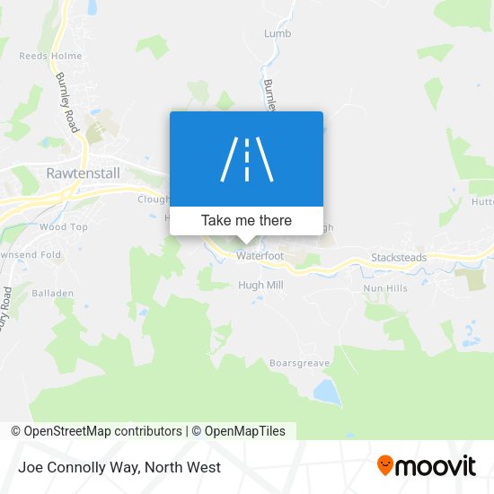 Joe Connolly Way map