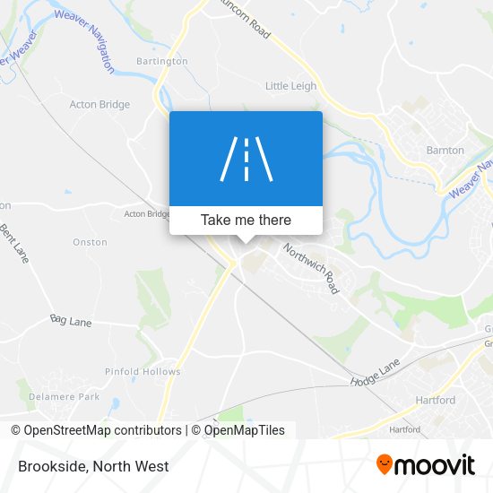 Brookside map