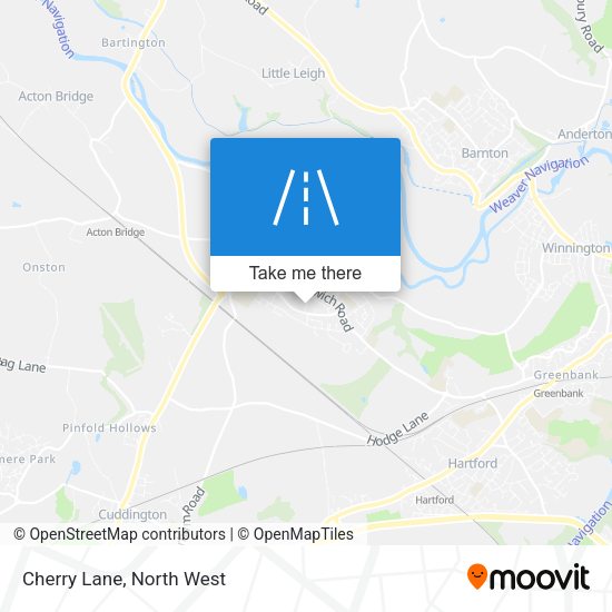 Cherry Lane map
