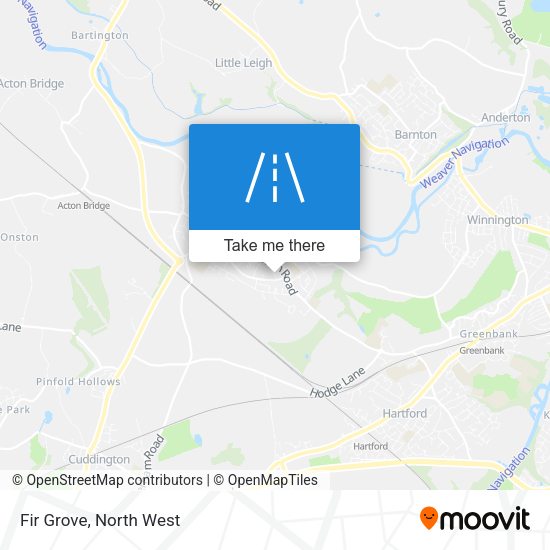Fir Grove map