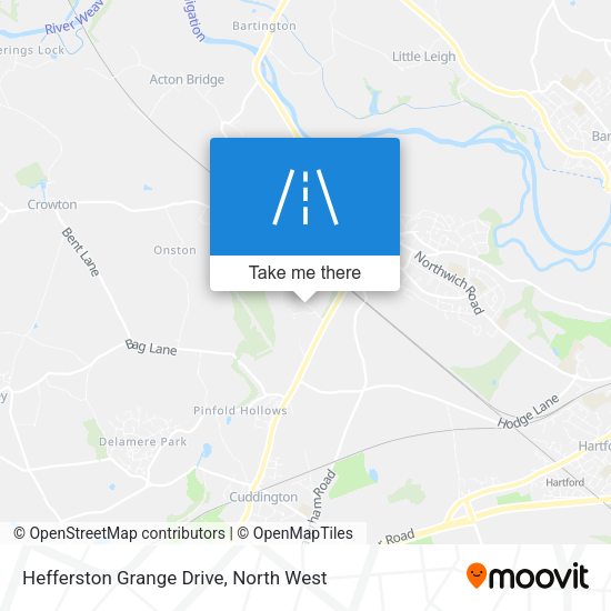 Hefferston Grange Drive map