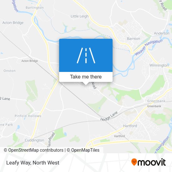 Leafy Way map