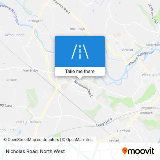 Nicholas Road map