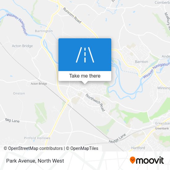 Park Avenue map